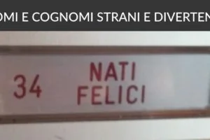 nomi e cognomi