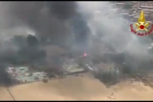 Incendio Playa