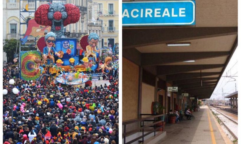 Carnevale Acireale in Treno