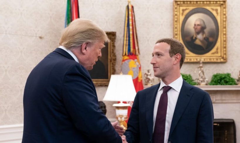 Zuckerberg Trump