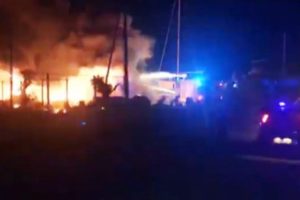 Lampedusa Incendio Barconi