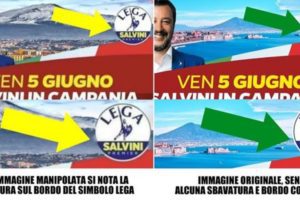 Lega, l’Etna al posto del Vesuvio: Scanzi sbugiarda Salvini.