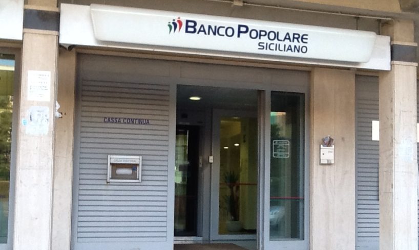 Credito, interrogazione all’Ars dell’on. Zitelli per riaprire nel Catanese agenzie del Banco Popolare Siciliano