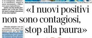 Coronavirus, Remuzzi: “I nuovi casi hanno una carica virale molto bassa, non contagiosa”