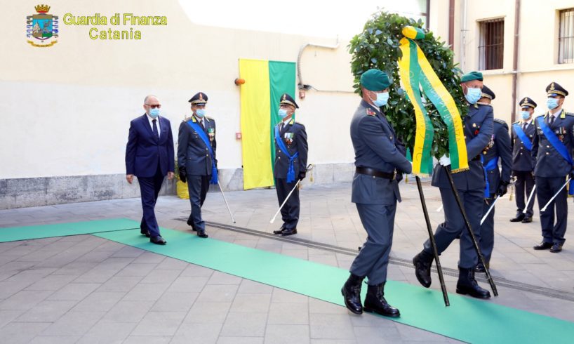 Catania, Guardia di Finanza: alla caserma ‘Majorana’ celebrato il 246° anniversario della fondazione