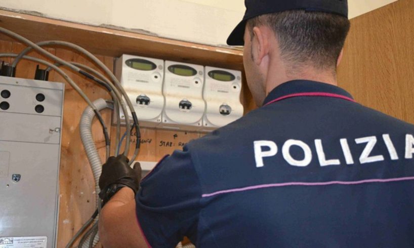 Adrano, Polizia denuncia ladro di energia elettrica: l’impianto dell’appartamento collegato a rete generale