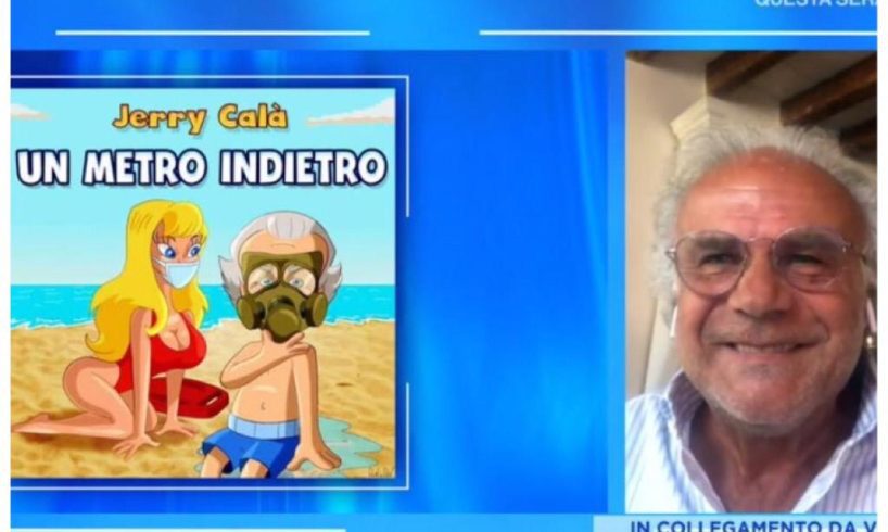 Il ‘catanese’ Jerry Calà festeggia 69 anni con un nuovo singolo: nel video l’attore in versione cartoon