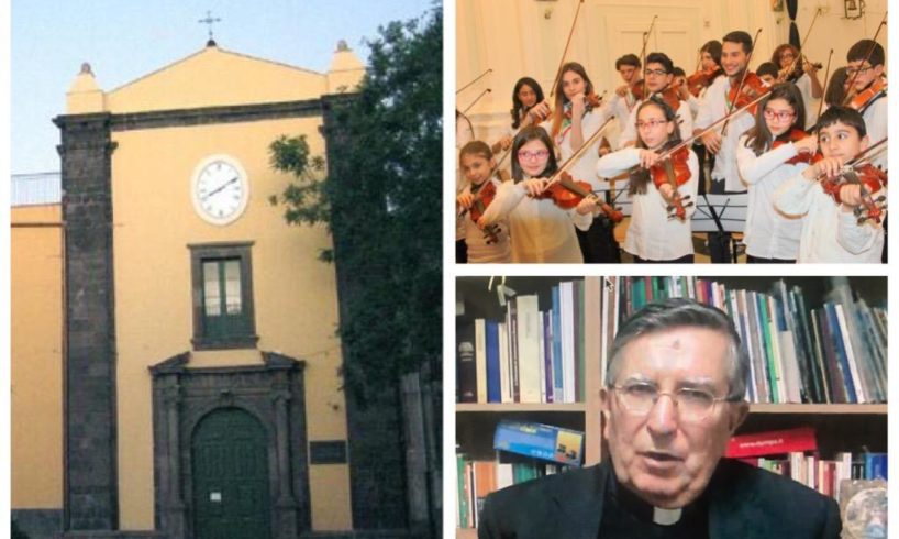 Adrano, l’Orchestra Falcone e Borsellino accolta a Sant’Agostino grazie a Padre Abate: il Comune scrive alla Fondazione