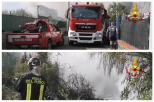 Catania, vasto incendio a San Francesco la Rena: gigantesca nube di fumo sovrasta la città (