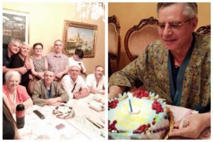 Adrano, una torta e l’affetto dei familiari per il primo anno da Vescovo di Mons. Schillaci