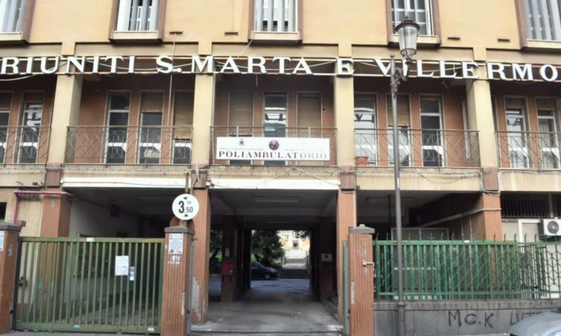 Catania, demolizione ospedale Santa Marta e restauro palazzo settecentesco: sopralluogo di Musumeci e tecnici