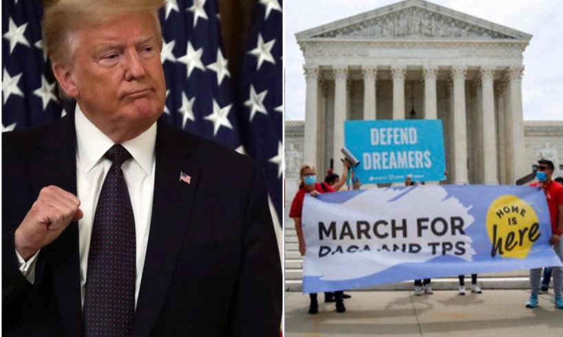 Usa, Trump annuncia un “percorso per la cittadinanza” per i ‘Dreamers’: gli ‘illegali’ protetti sinora dal programma Daca