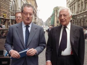 E’ morto Cesare Romiti: 25 anni in Fiat al fianco di Gianni Agnelli