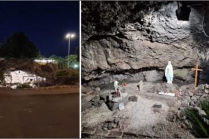 Biancavilla, ripulita e illuminata la Grotta di Sberno: accolte le richieste dei cittadini del quartiere