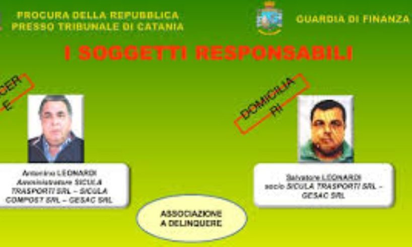 Catania, al ‘re dei rifiuti’ e al fratello GdF sequestra 48 immobili e altri beni per un valore di 30 mln