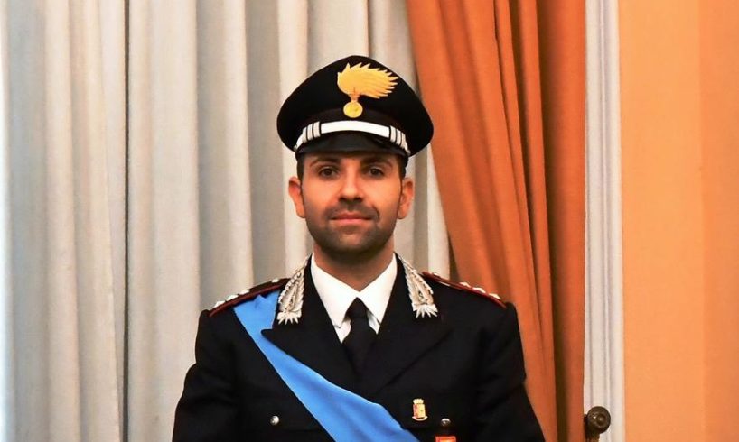 Paternò, Benvenuto al Capitano dei Carabinieri: è il 30enne Gianmauro Cipolletta