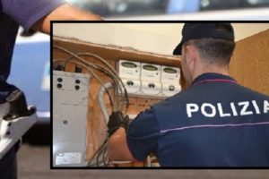 Adrano, due indagati per furto di energia elettrica: uno è ai domiciliari