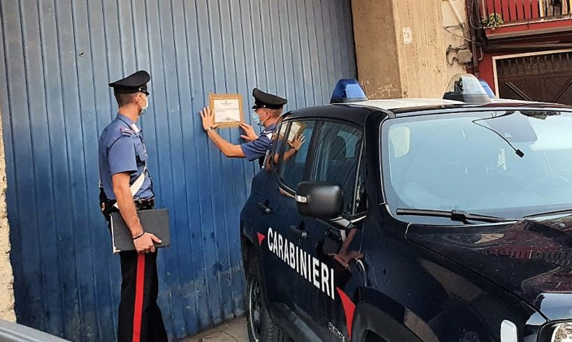 Palagonia, officina abusiva in via Circonvallazione finisce sotto sequestro: denunciato il titolare