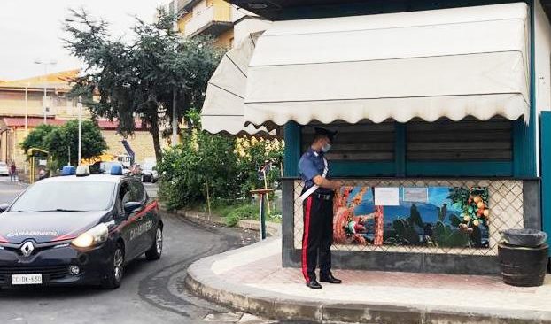 Scordia, chiosco-bar sospeso per 5 giorni dopo controllo anti-covid: titolare era senza guanti e mascherina