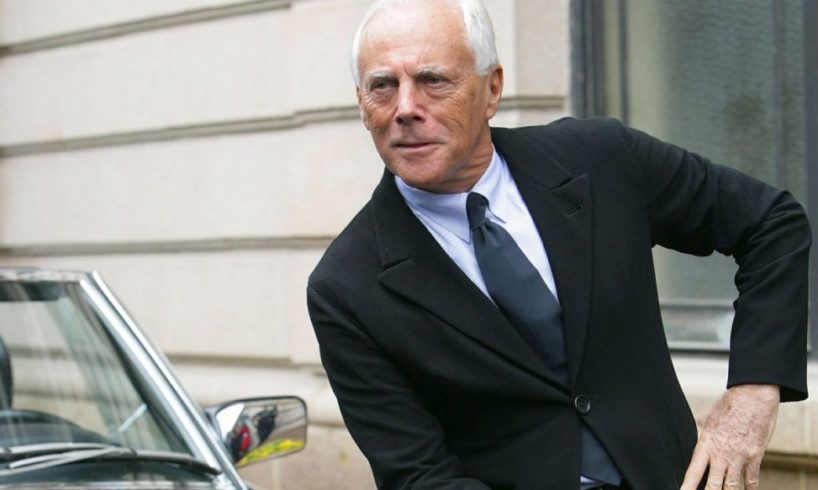 Coronavirus, Giorgio Armani: “Smettiamo di produrre troppo. Chi ha avuto successo ha il dovere di indicare la via”