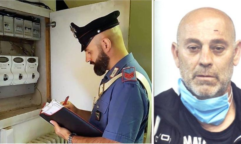 Militello in Val di Catania, arrestato ricettatore 54enne: ha rubato energia elettrica per 10 mila euro