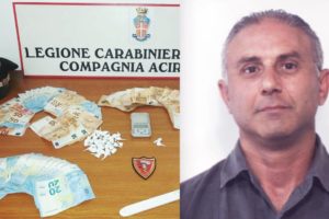 S. G. la Punta, nascondeva in casa 120 gr. di ‘coca’ da spacciare nell’Acese: 45enne arrestato