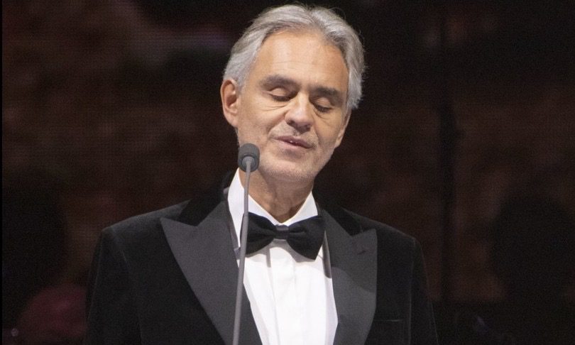 Andrea Bocelli canta per i siti Unesco: sabato a Noto sulla scalinata della Cattedrale: “Felice di tornare in Sicilia”