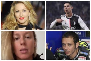 Covid, tutti i vip contagiati: da Madonna e Ronaldo a Pellegrini e Rossi