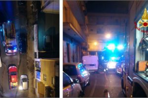 Acireale, famiglia intossicata dal fumo per un incendio al settimo piano di via Piemonte