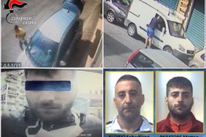 Catania, auto e borse incustodite nel mirino di due ladri seriali: in manette