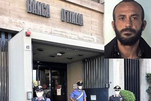 Catania, extracomunitario blocca ladro in fuga assieme ai carabinieri: il colpo alle spalle della Banca d’Italia