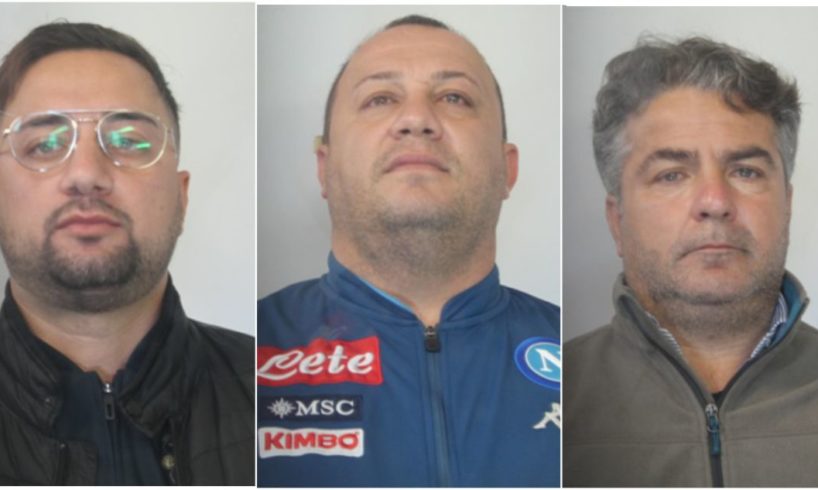 Catania, chiesero soldi a imprenditore per restituire i mezzi rubati: 3 estorsori in manette