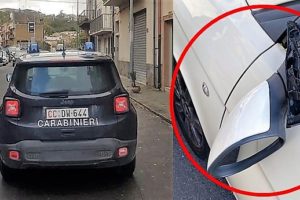 Caltagirone, clochard francese danneggia gli specchietti di decine di auto: denunciato