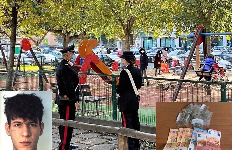 Catania, spacciano droga davanti ai bambini nel parco giochi di zona ‘Vulcania’: 3 arrestati, due sono minori