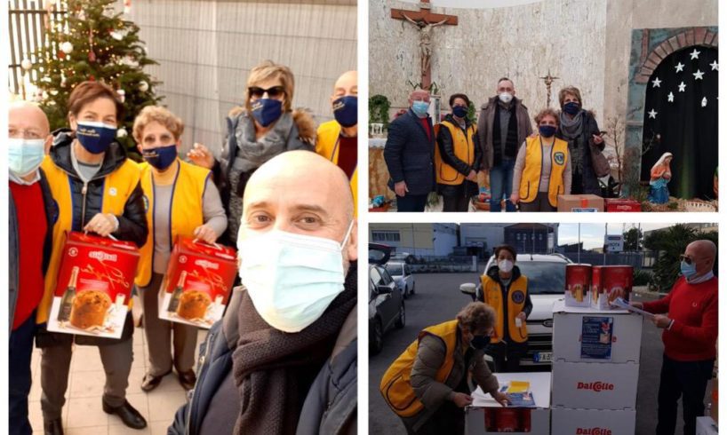 Natale: dal Lions Club pacchi dono per Adrano, Bronte e Biancavilla: 50 regali a parrocchie e Caritas