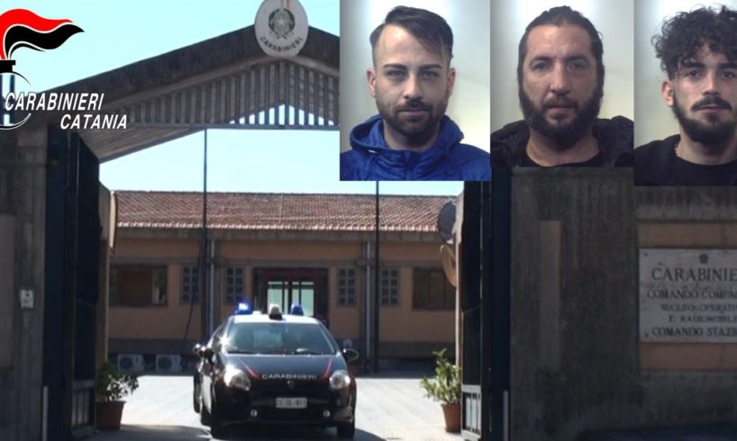 Gravina di Catania, tentano di rubare una Giulietta sotto gli occhi dei carabinieri: terzetto arrestato in flagranza