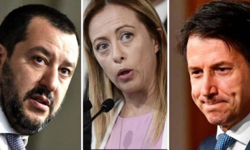 Sondaggi, Fratelli d’Italia supera il M5S: maglia nera alla Lega, Pd stabile e Conte resta popolare