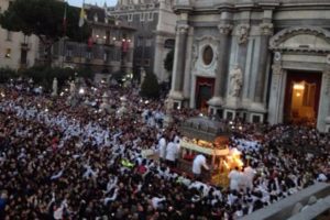 Catania, il covid fa saltare la festa di S. Agata: in programma solo alcuni momenti religiosi