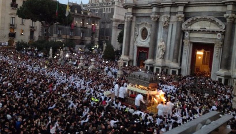 Catania, il covid fa saltare la festa di S. Agata: in programma solo alcuni momenti religiosi