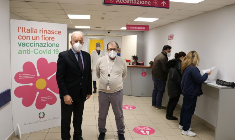 Catania, al ‘Cannizzaro’ attivi i nuovi ambulatori per la vaccinazione: 4 box e assistenza specialistica