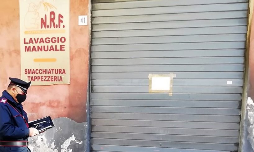 Misterbianco, lavaggio abusivo sotto sequestro: denunciato il titolare