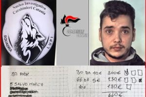 Catania, giovane pusher ai domiciliari riceveva in casa i clienti: finisce in carcere