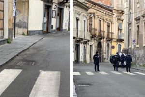 Paternò: in via Monastero conducente scooter perde il controllo, occupante sbatte la testa