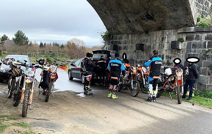 A Castiglione di Sicilia e Linguaglossa motociclisti nel mirino dei controlli anticovid: 7 sono stati sanzionati