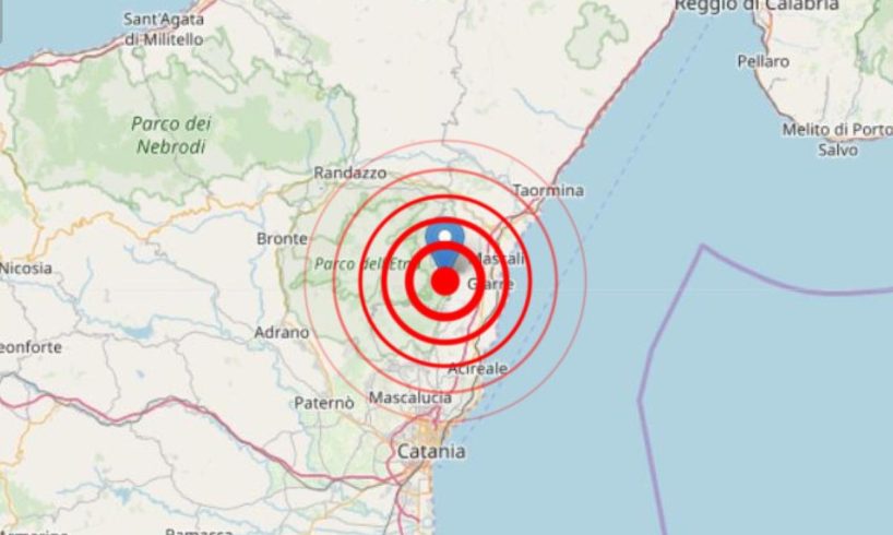 Etna, sciame sismico sul vulcano: 16 scosse, le più intense a Pietrafucile e Sant’Alfio