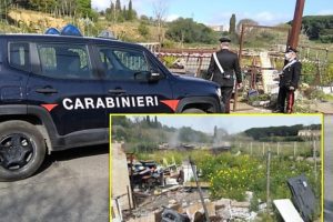 Caltagirone, il ‘segnale’ di fumo fa scoprire una discarica abusiva: denunciato il proprietario del fondo