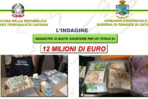 Adrano, sequestrati 12 mln di quote societarie al clan Scalisi: è il seguito di ‘Follow the money’ (VIDEO)