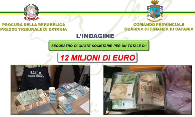 Adrano, sequestrati 12 mln di quote societarie al clan Scalisi: è il seguito di ‘Follow the money’ (VIDEO)