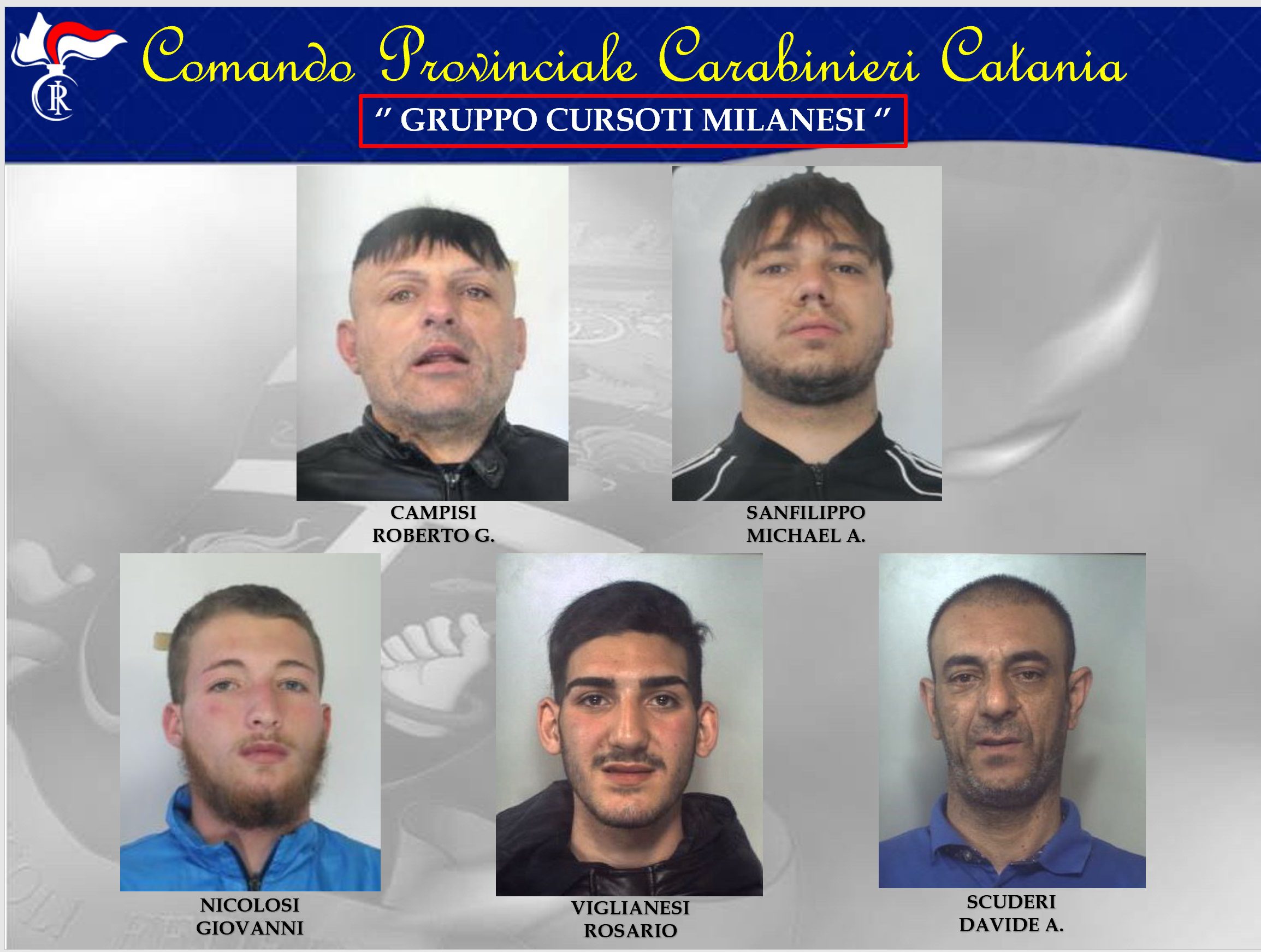 Catania, La Guerra Di Mafia A Librino: I Nomi E Le Foto Degli Arrestati ...