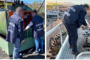 Catania, petrolio e frodi: sequestrati 100 mila lt di carburante, 2 depositi clandestini e 5 autocisterne (VIDEO)